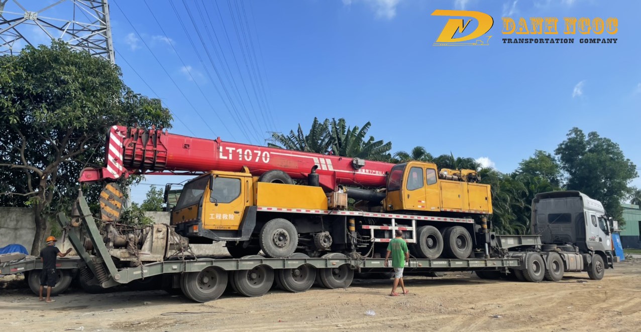 Dịch vụ cho thuê xe cẩu tại Cà Mau của Hùng Cường Move